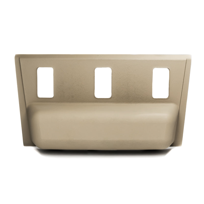 W126 Center console coin tray ( mercedes SE SEL SEC 1266801852 3 Switch Trim) — view 3