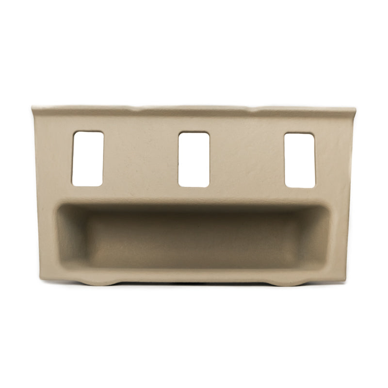 W126 Center console coin tray ( mercedes SE SEL SEC 1266801852 3 Switch Trim) — view 4