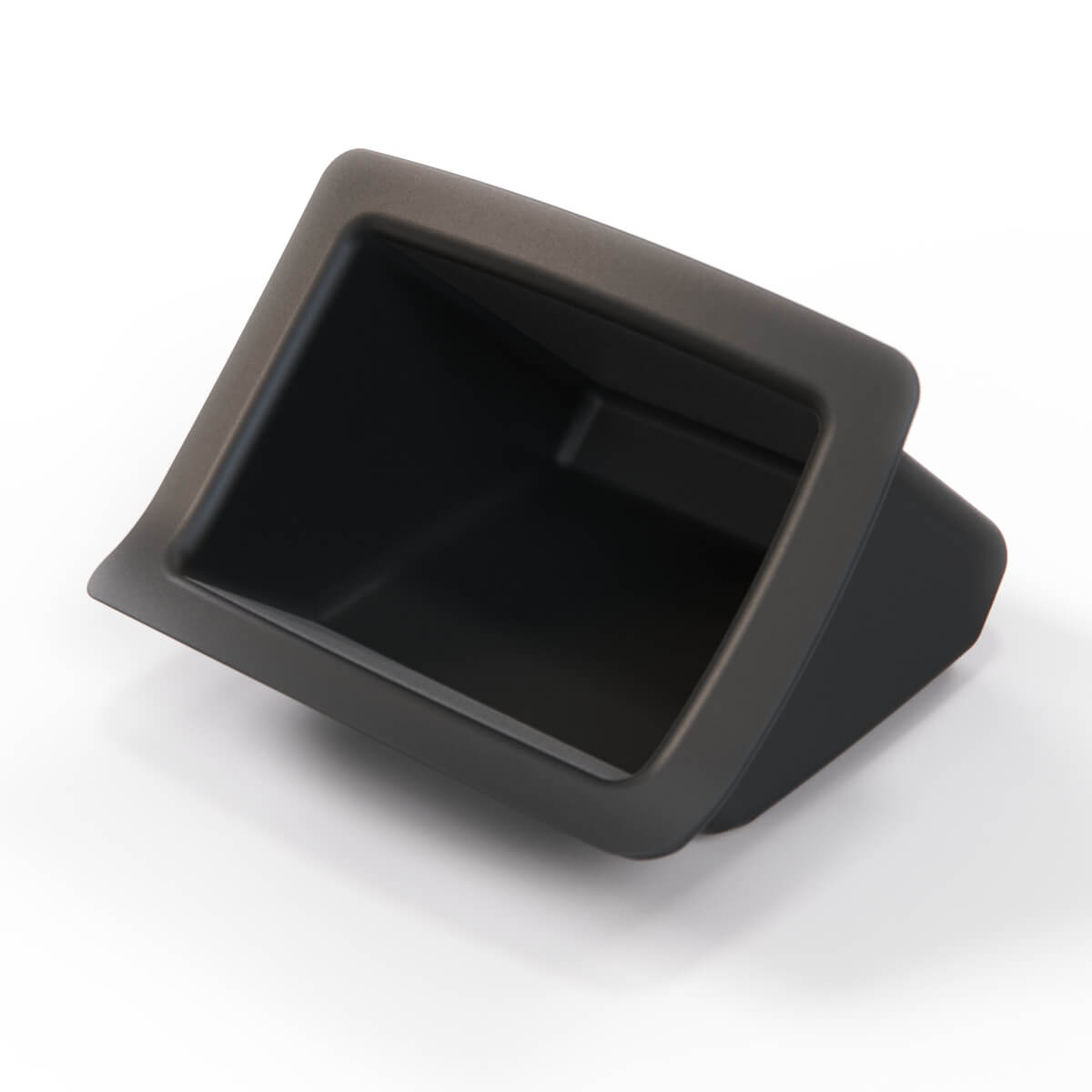 BMW E85 E86 Z4 Rear Center Console Storage Compartment Tray Insert Black (51467036500) — view 2