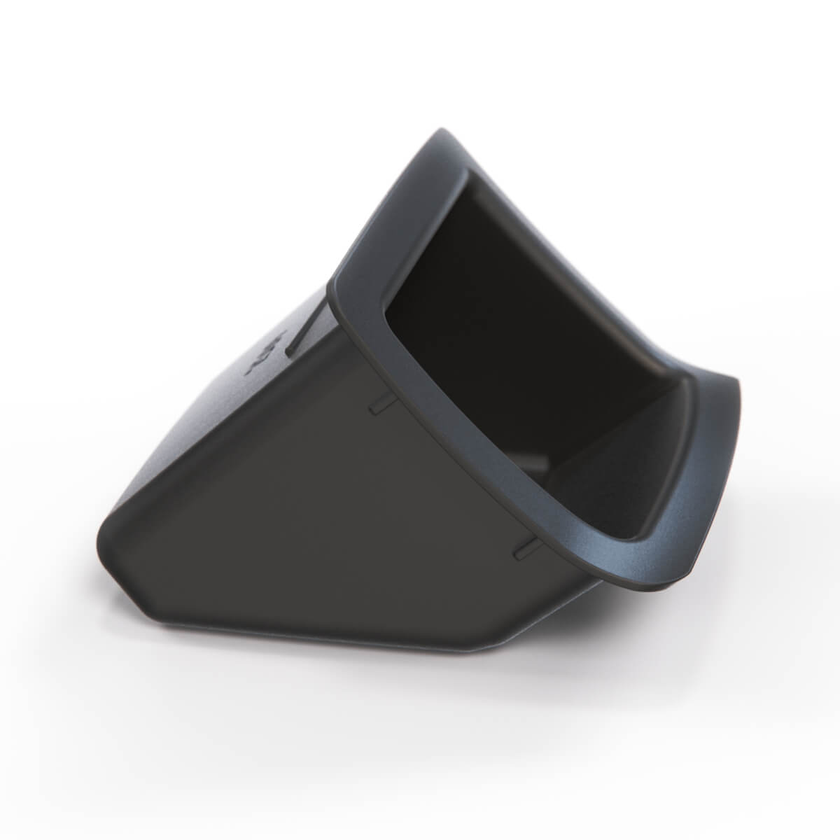BMW E85 E86 Z4 Rear Center Console Storage Compartment Tray Insert Black (51467036500) — view 3