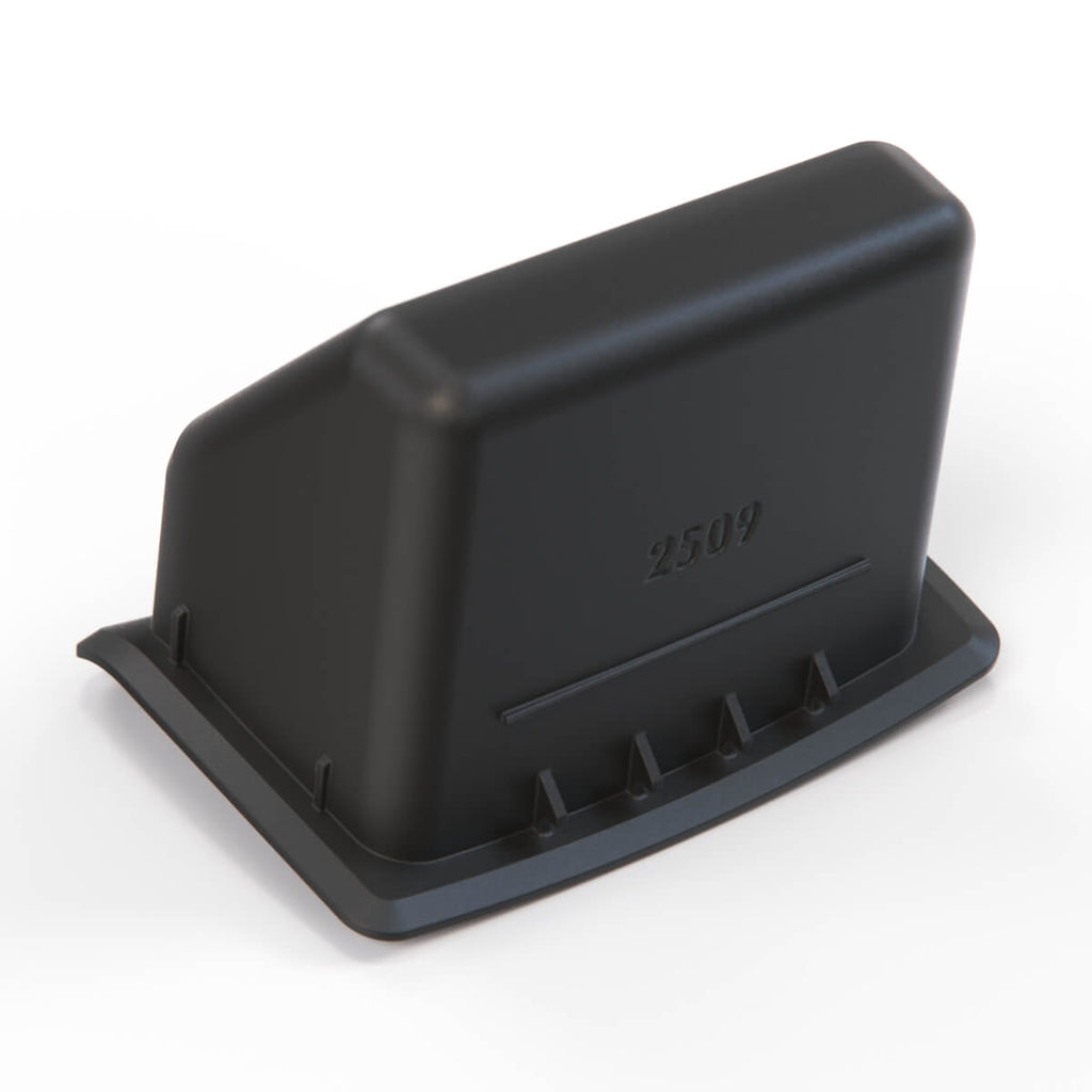 BMW E85 E86 Z4 Rear Center Console Storage Compartment Tray Insert Black (51467036500) — view 4