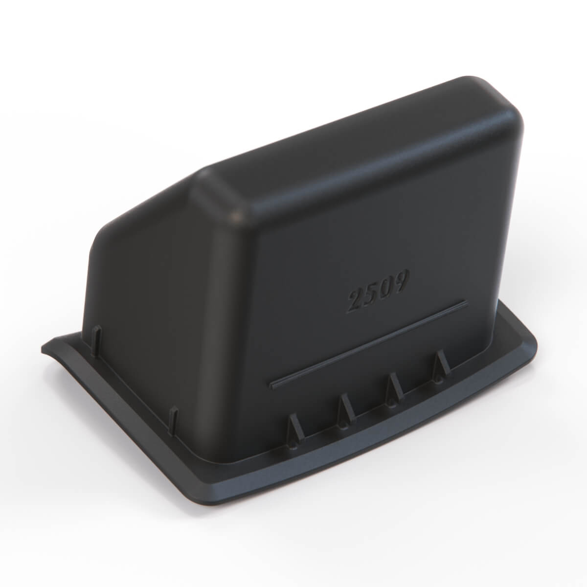 BMW E85 E86 Z4 Rear Center Console Storage Compartment Tray Insert Black (51467036500) — view 4