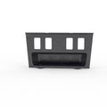 W126 center console coin tray (mercedes SE SEL SEC 4 Switch Trim 1266802052)
