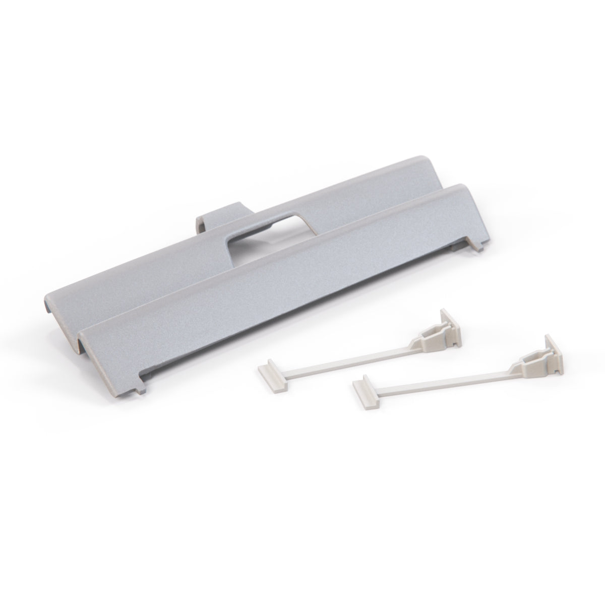 Mercedes-Benz W124 Front Bumper Tow Eye Cover - Primed - A1248800106 — B