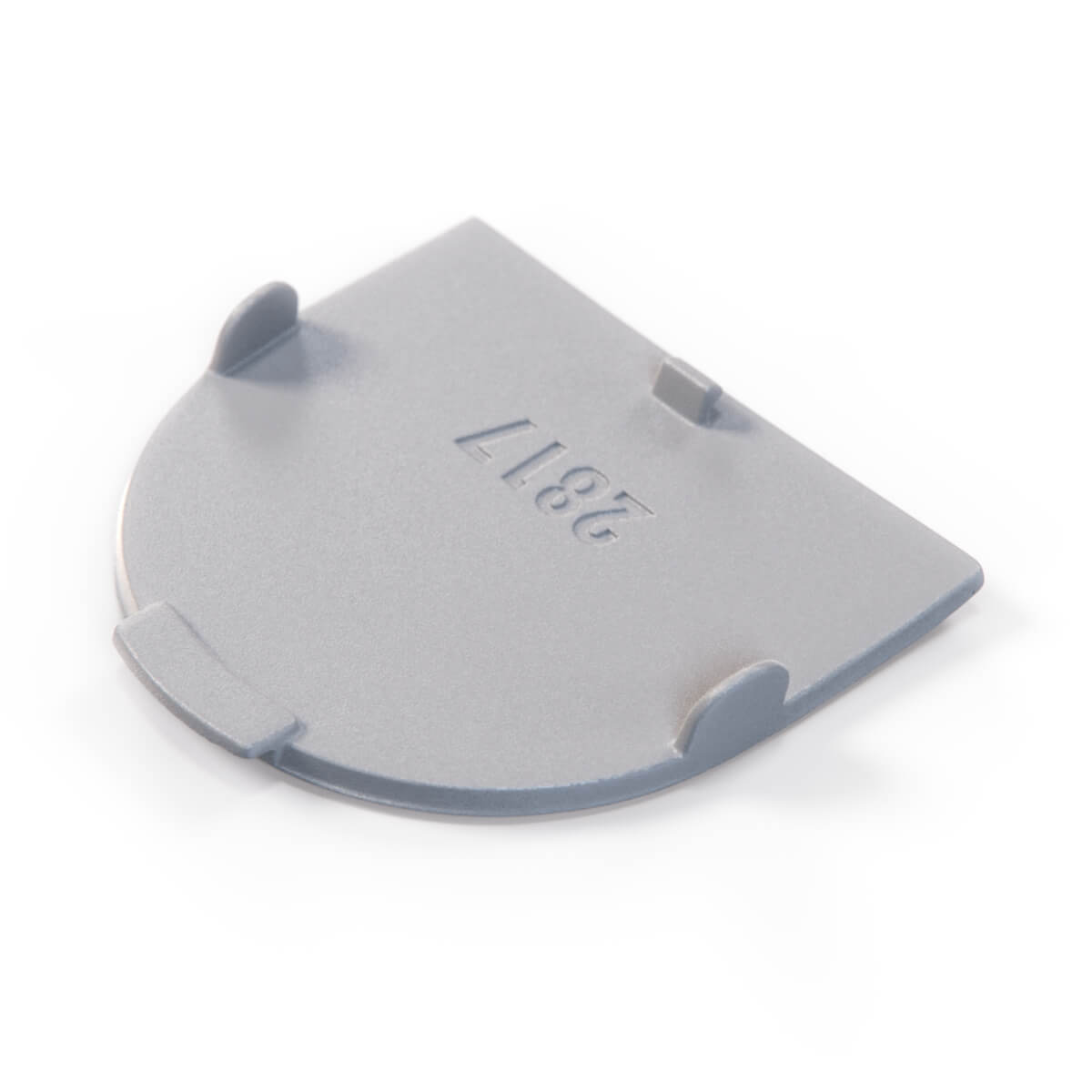 Alfa Romeo Giulia Rear Bumper Tow Hook Cover Cap Primed (156119530) — view 4