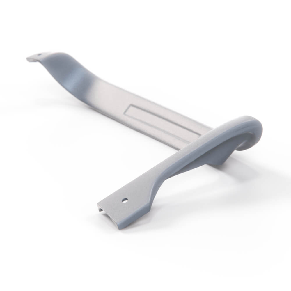 BMW B10 E39 Alpina Rear Bumper Exhaust Trim Primed (5100682) — view 4