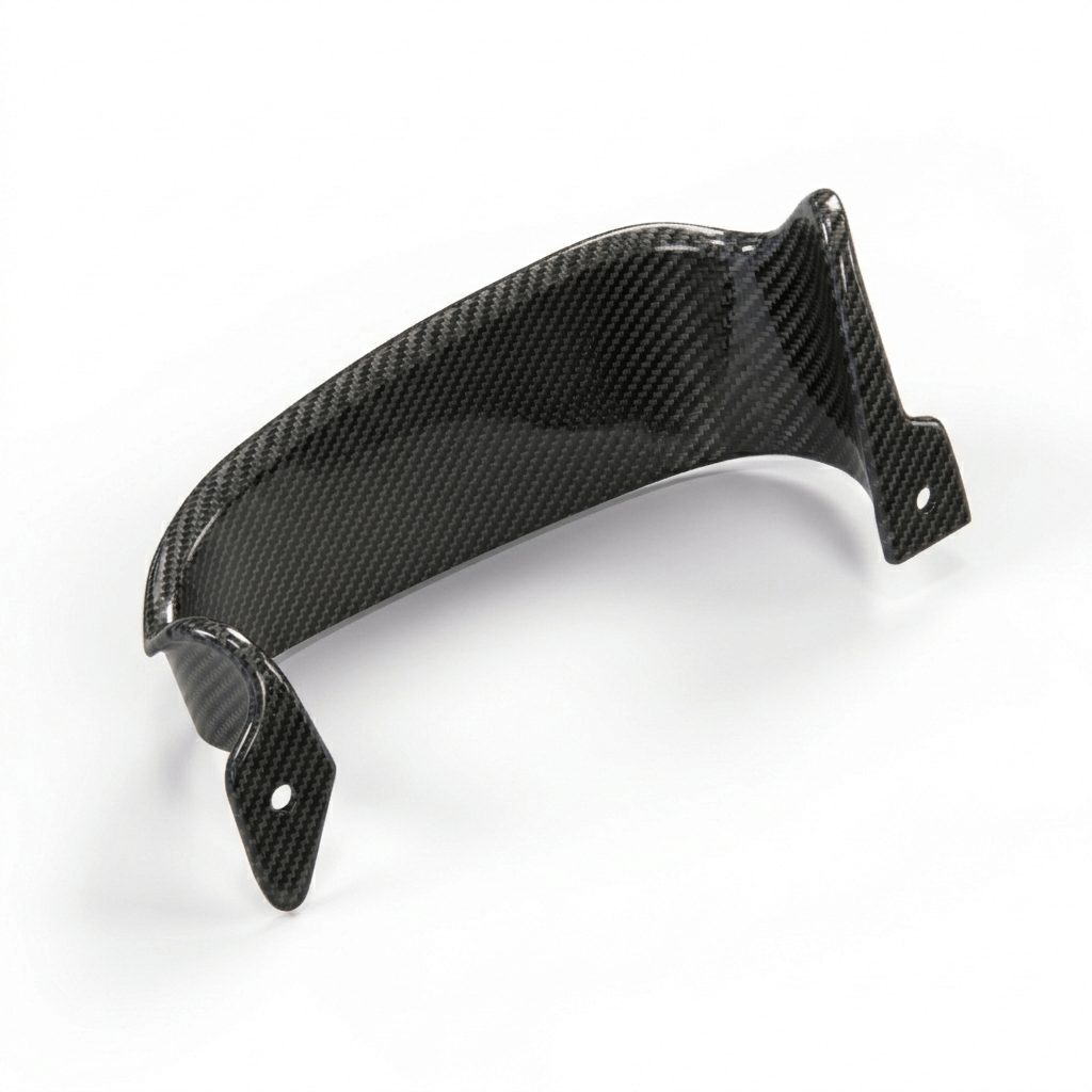 BMW B12 E38 Alpina Rear Bumper Carbon Fibre Exhaust Tip Trim Left or Right