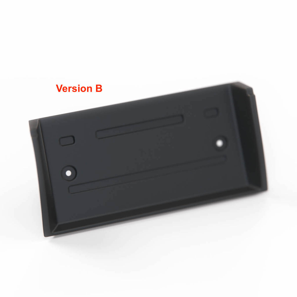 Audi 100 A6 S4 S6 C4 Usa License Plate Holder Blende Black or Primed (4A5853465E) — view 3