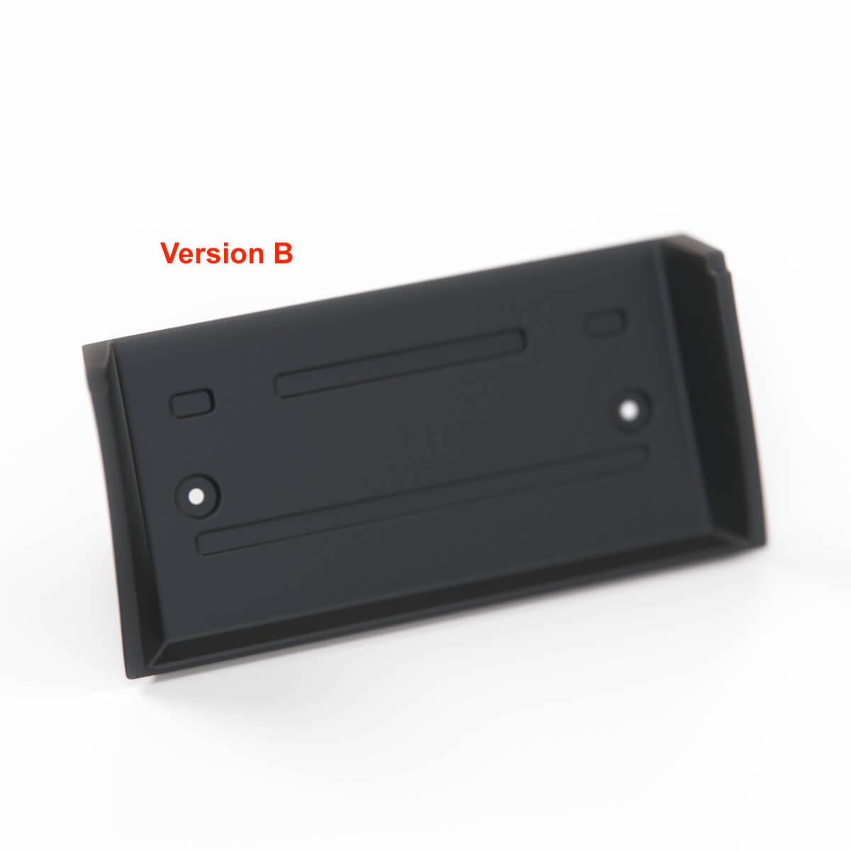 Audi 100 A6 S4 S6 C4 Usa License Plate Holder Blende Black or Primed (4A5853465E) — view 3