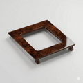 Audi 100 S4 C4 Wooden Automatic Shifter Decor Trim Walnut Zebrano (4A0863270A)