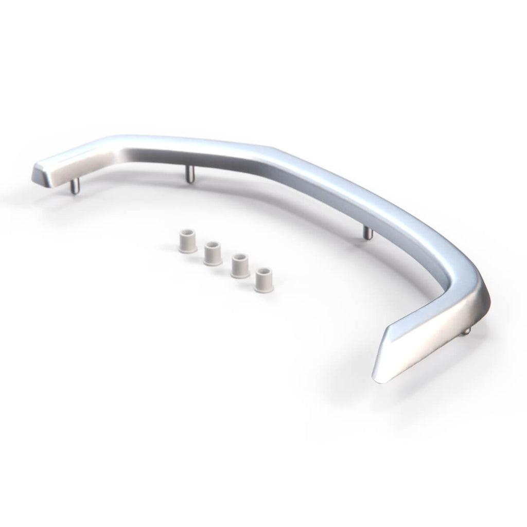Volkswagen 50 80 Polo Derby Front Grille Headlight Corner Trim Chrome Black Primed Left — view 4