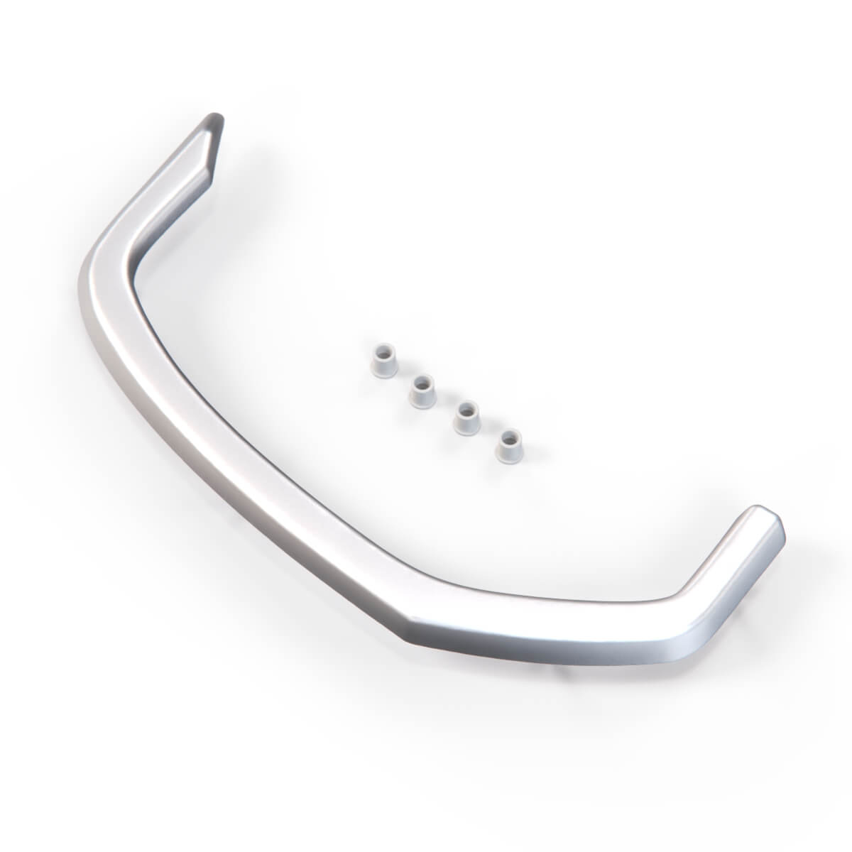 Volkswagen 50 80 Polo Derby Front Grille Headlight Corner Trim Chrome Black Primed Left