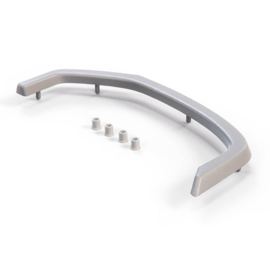 Volkswagen 50 80 Polo Derby Front Grille Headlight Corner Trim Chrome Black Primed Left — view 6