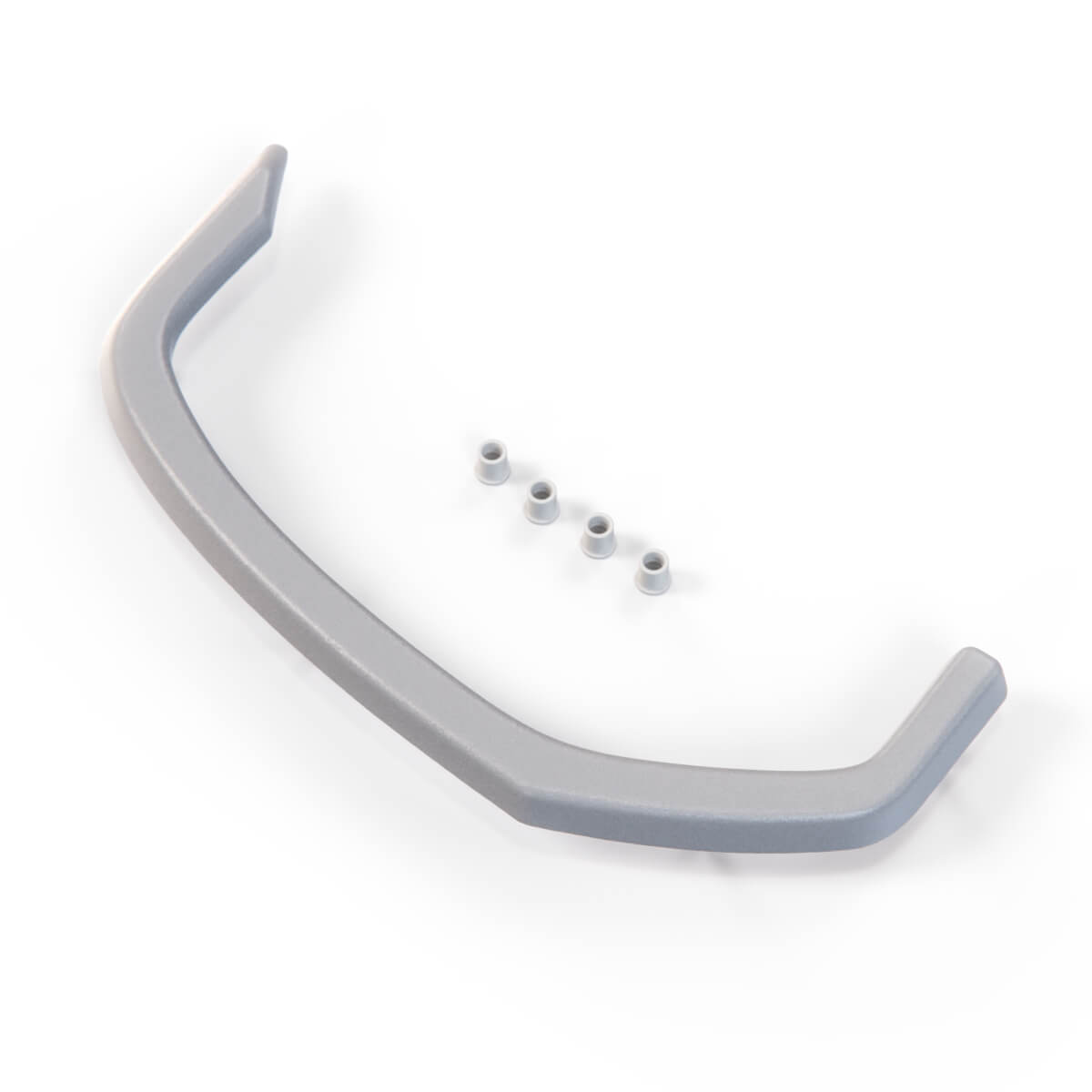 Volkswagen 50 80 Polo Derby Front Grille Headlight Corner Trim Chrome Black Primed Left — view 3