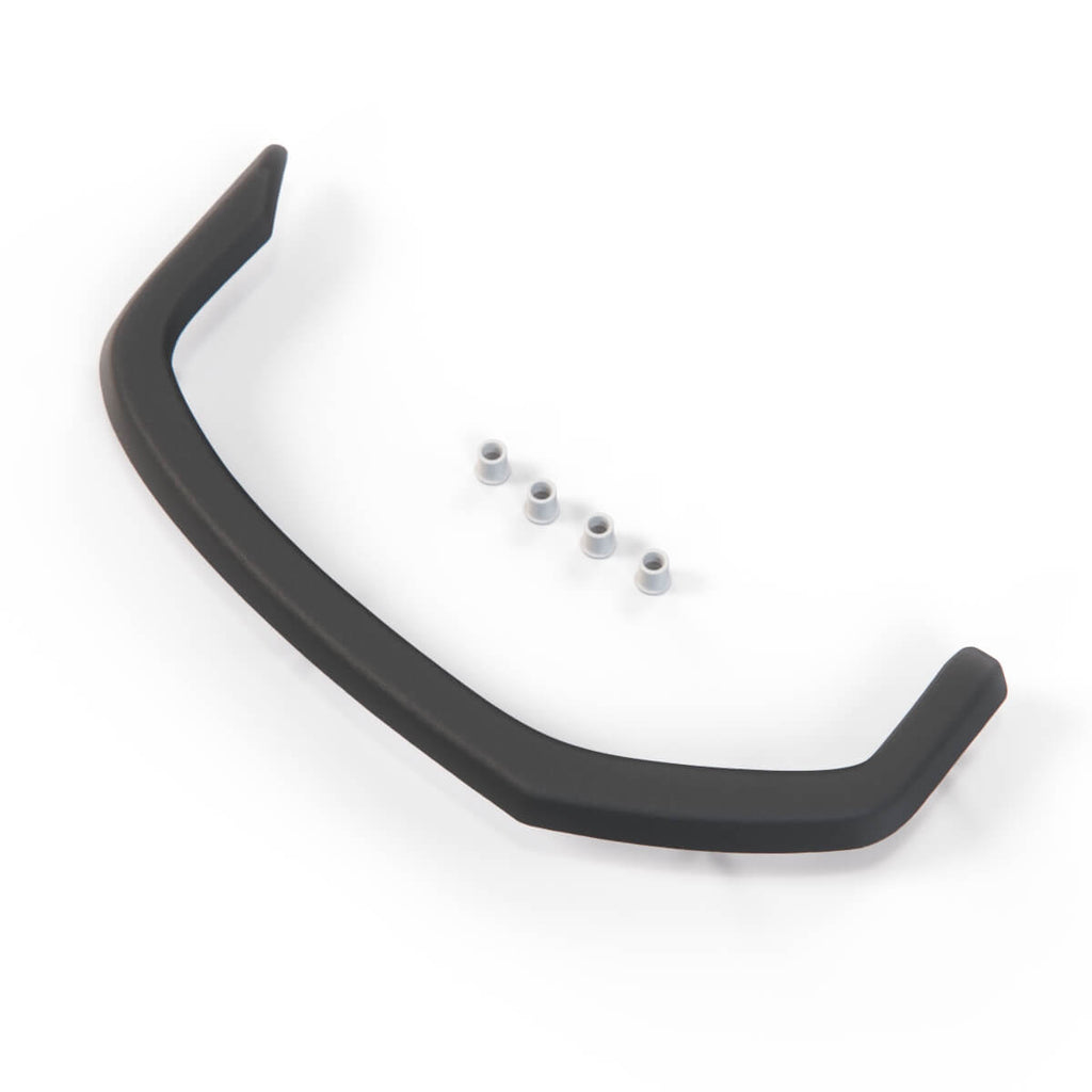 Volkswagen 50 80 Polo Derby Front Grille Headlight Corner Trim Chrome Black Primed Left — view 2