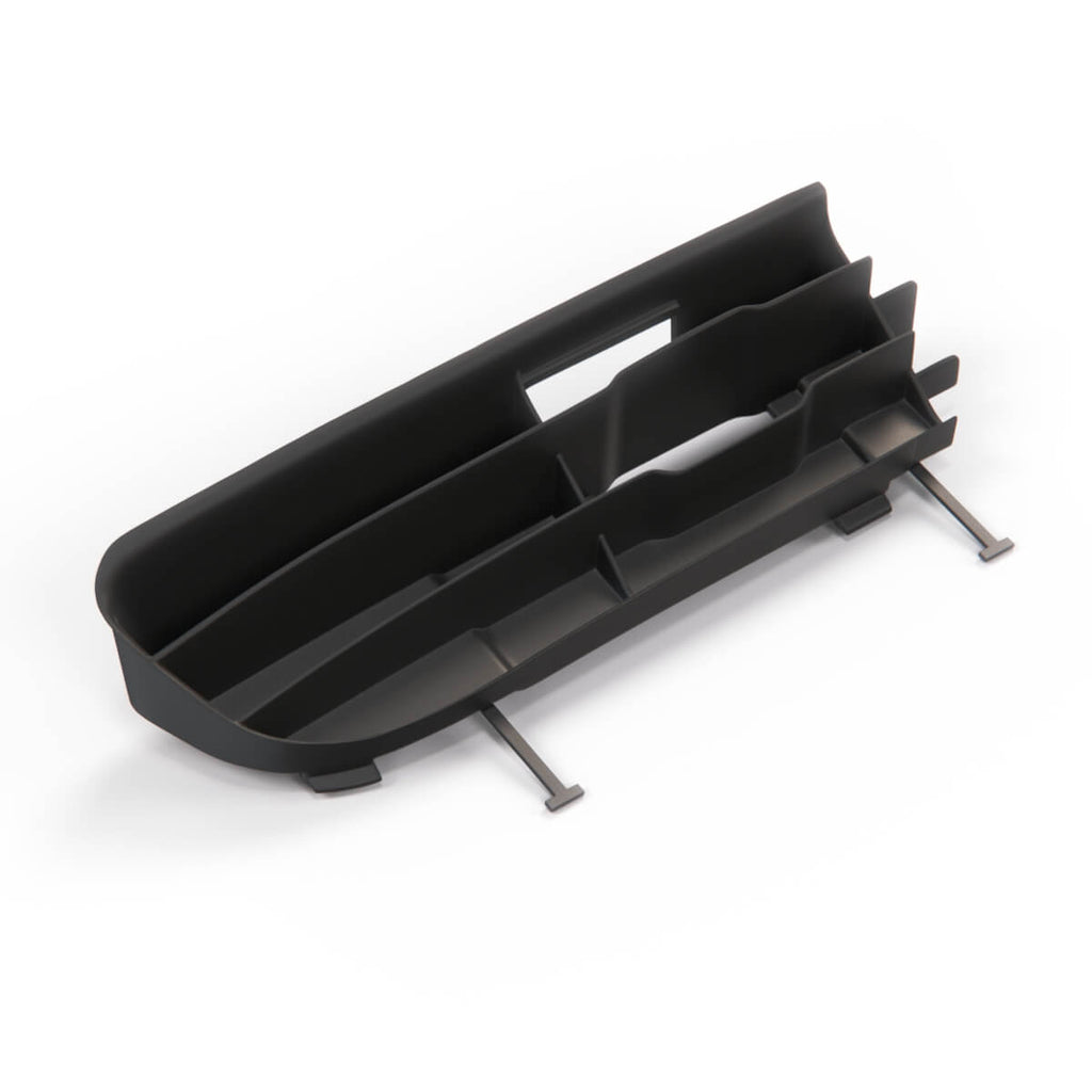 Audi 80 90 400 B2 Coupe Quattro Typ 81 / 85 Front Bumper Grille Tow Hook Cover Trim Black — view 2