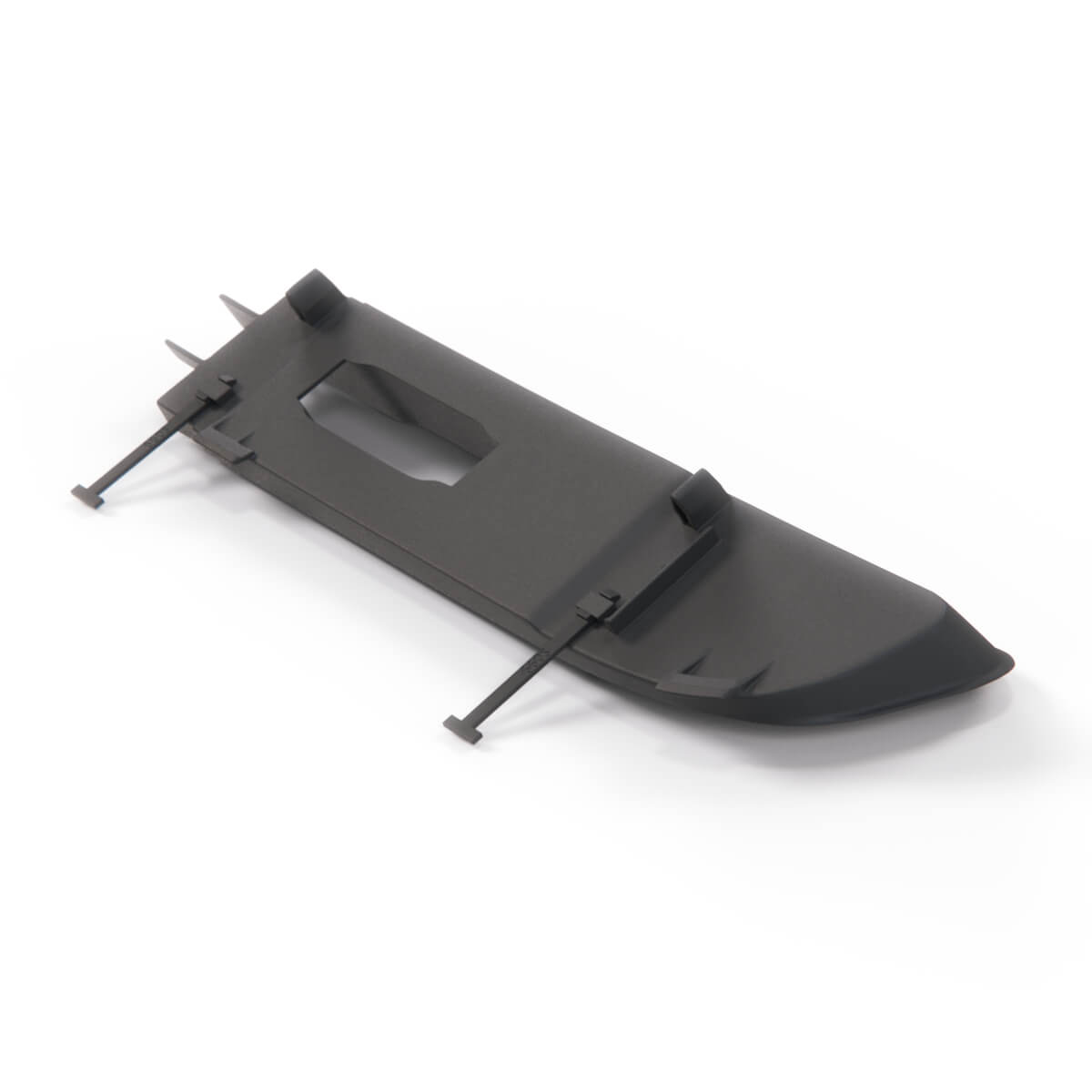 Audi 80 90 400 B2 Coupe Quattro Typ 81 / 85 Front Bumper Grille Tow Hook Cover Trim Black — view 5