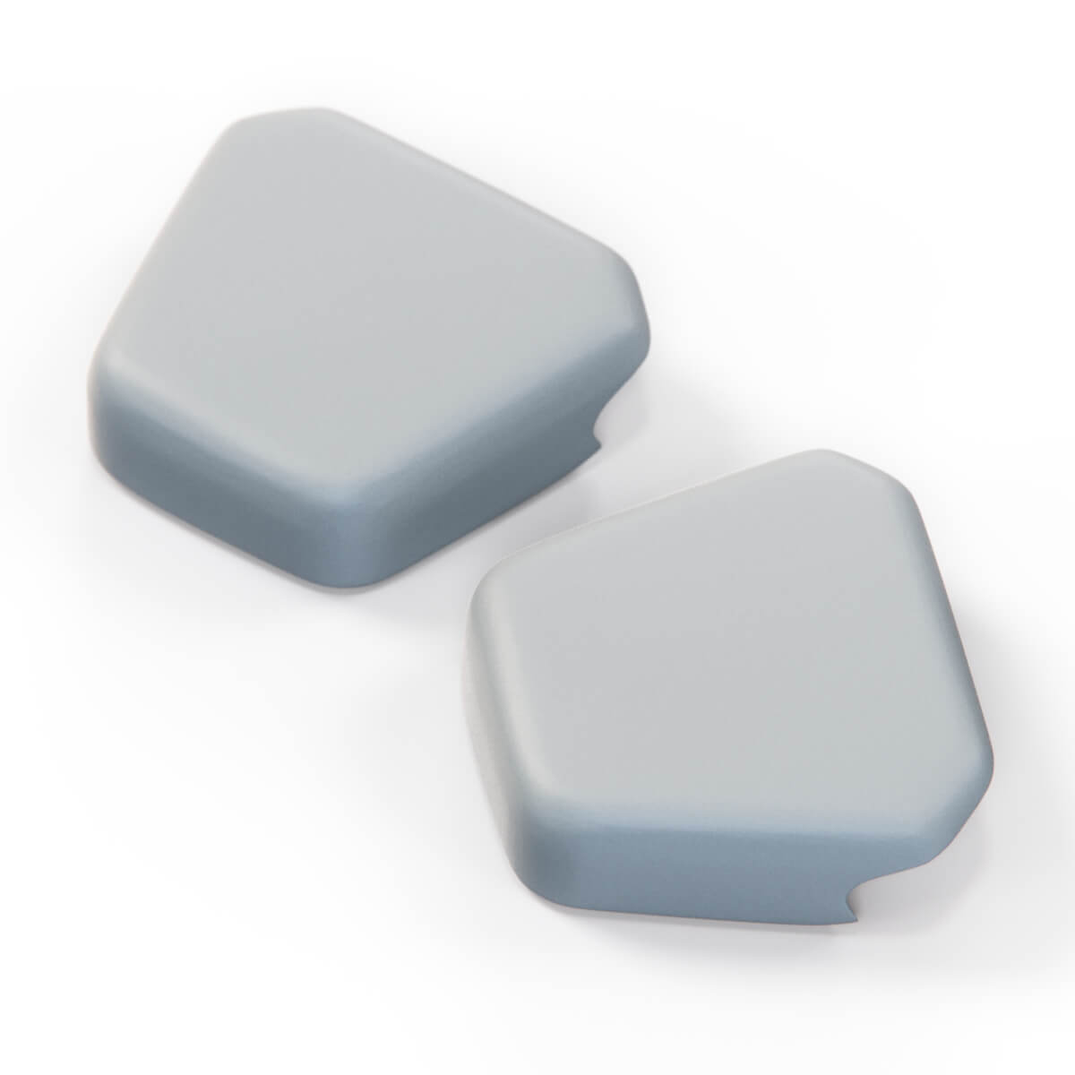 Audi 80 90 4000 B2 100 200 5000 C3 Urquattro Coupe Seat Belt Screw Cover Cap Set of 2 All — view 2
