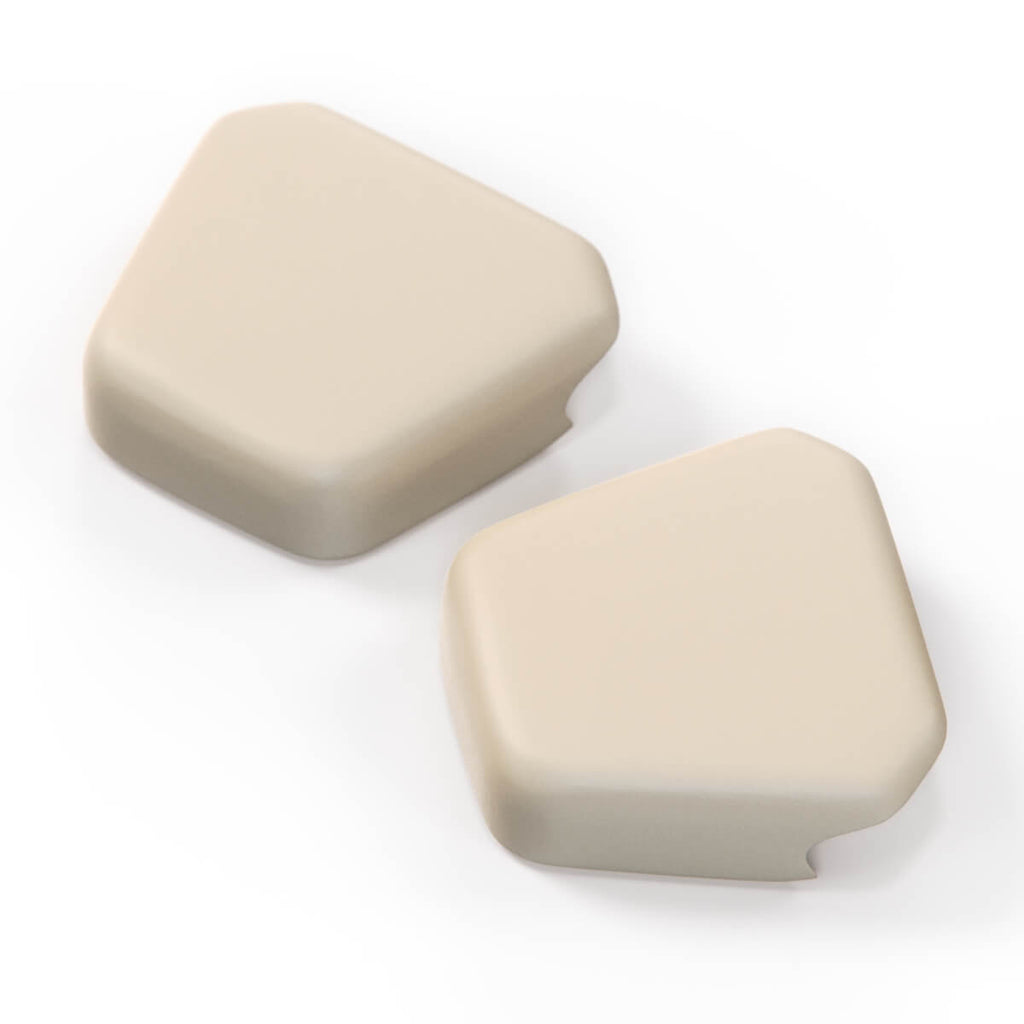 Audi 80 90 4000 B2 100 200 5000 C3 Urquattro Coupe Seat Belt Screw Cover Cap Set of 2 All — view 3