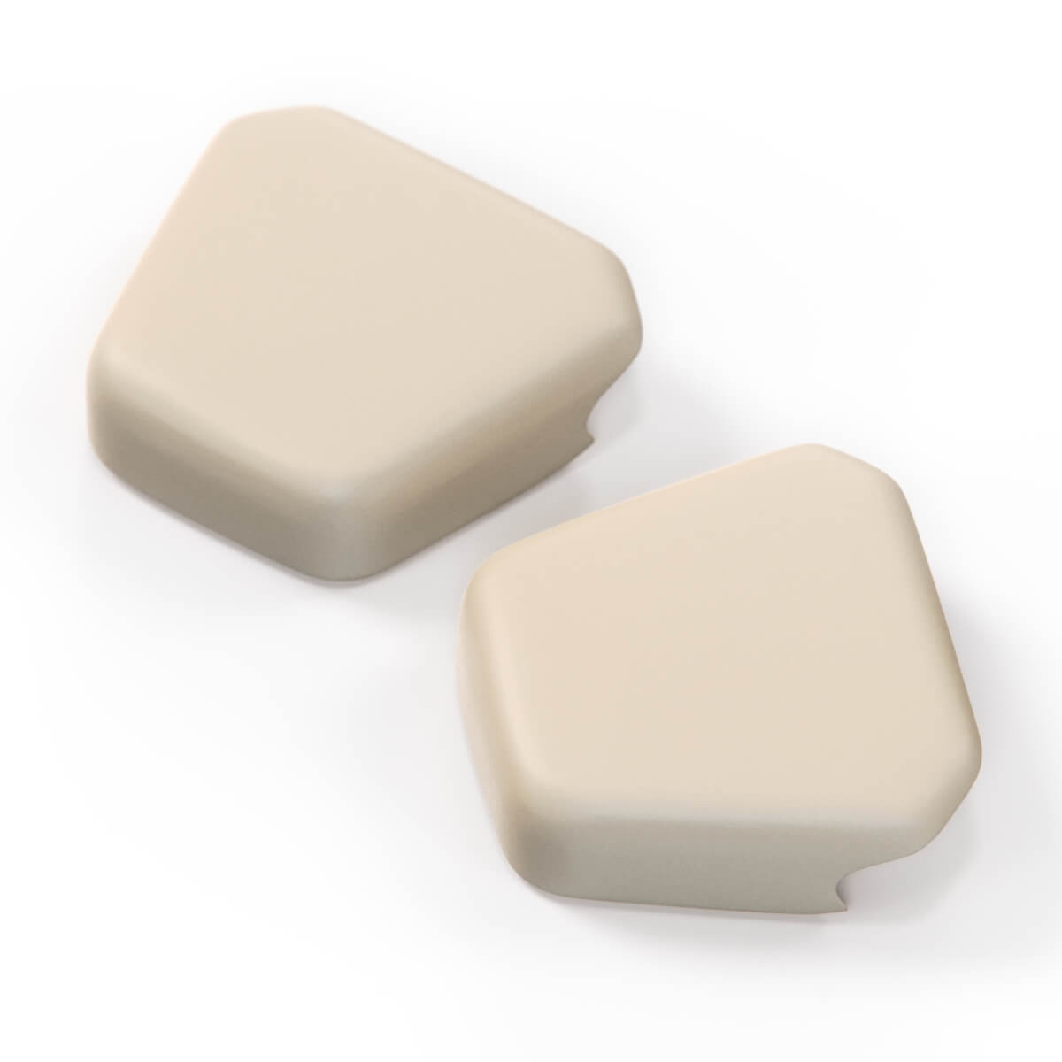 Audi 80 90 4000 B2 100 200 5000 C3 Urquattro Coupe Seat Belt Screw Cover Cap Set of 2 All — view 3