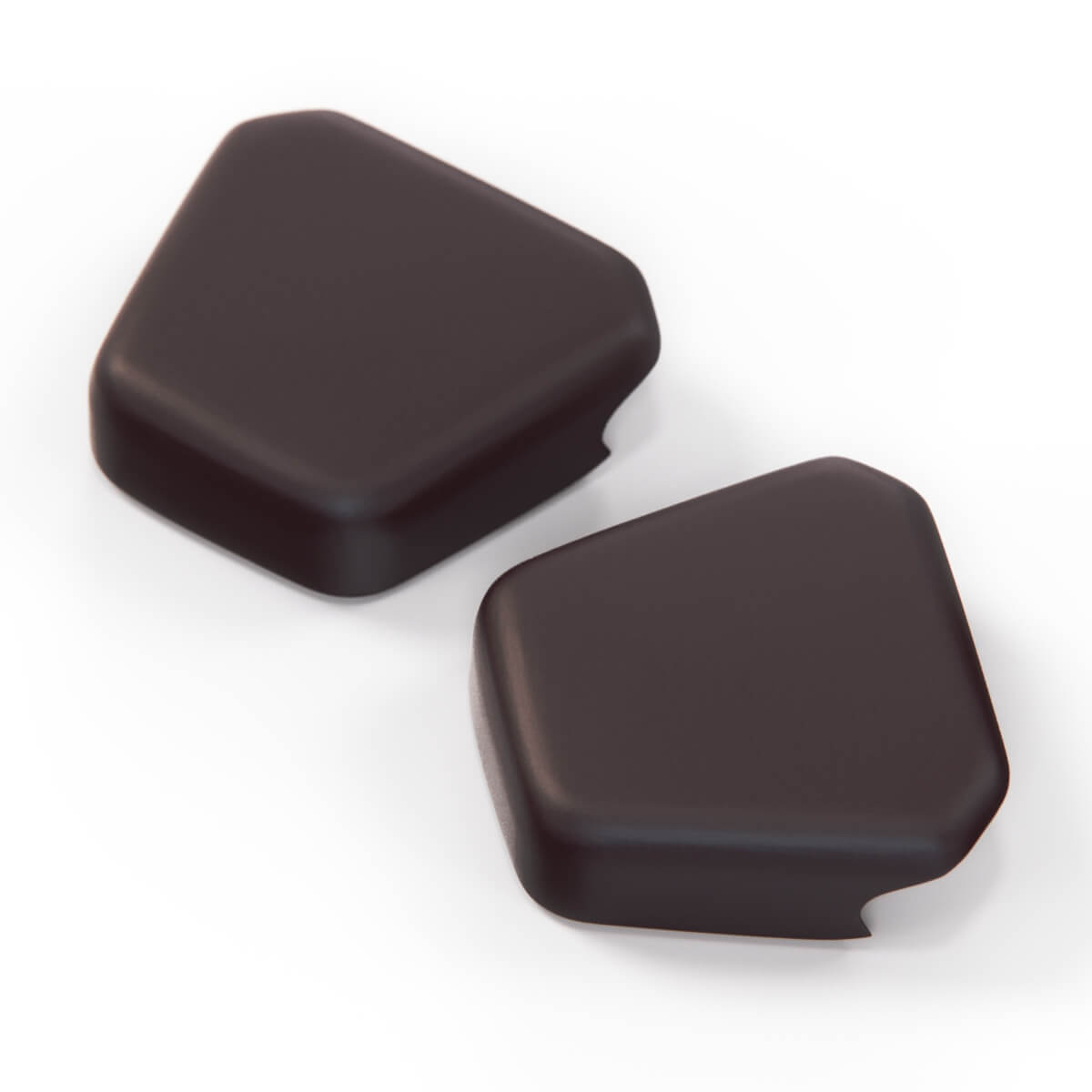Audi 80 90 4000 B2 100 200 5000 C3 Urquattro Coupe Seat Belt Screw Cover Cap Set of 2 All — view 5