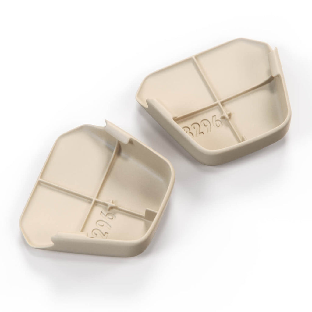 Audi 80 90 4000 B2 100 200 5000 C3 Urquattro Coupe Seat Belt Screw Cover Cap Set of 2 All — view 8