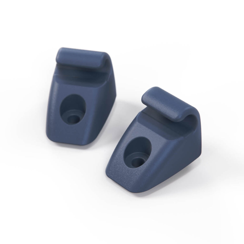 Audi 80 90 4000 B2 Sun Visor Hook Set of 2 All Colours (823857561B) — view 4
