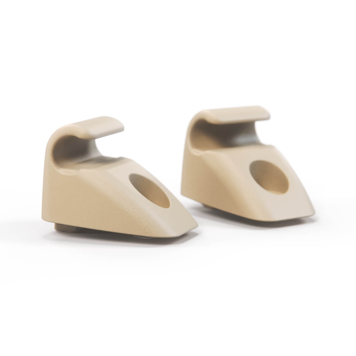 Audi 80 90 4000 B2 Sun Visor Hook Set of 2 All Colours (823857561B) — view 7