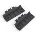 Audi 80 90 4000 Coupe B2 Glove Box Lower Hinge Bracket Set of 2 LHD or RHD Black