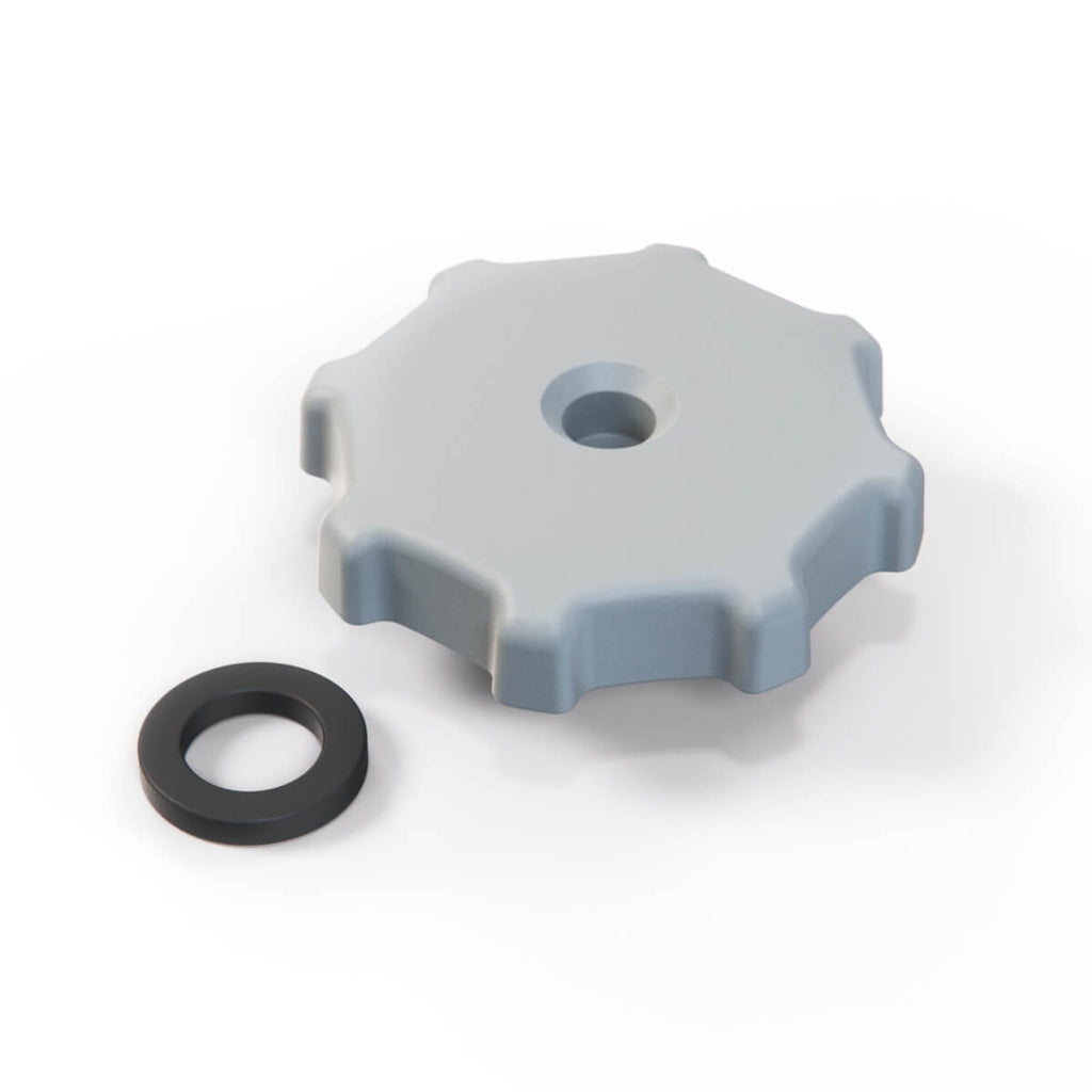 Audi 80 90 4000 Quattro B2 Seat Backrest Adjustment Wheel Knob All Colours (811881671) — view 2
