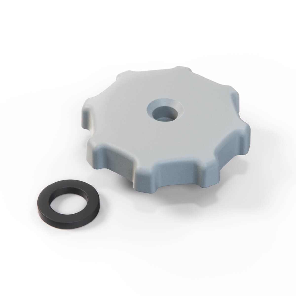 Audi 80 90 4000 Quattro B2 Seat Backrest Adjustment Wheel Knob All Colours (811881671) — view 2