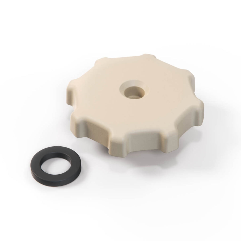 Audi 80 90 4000 Quattro B2 Seat Backrest Adjustment Wheel Knob All Colours (811881671) — view 3