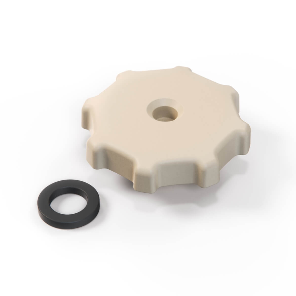 Audi 80 90 4000 Quattro B2 Seat Backrest Adjustment Wheel Knob All Colours (811881671) — view 3