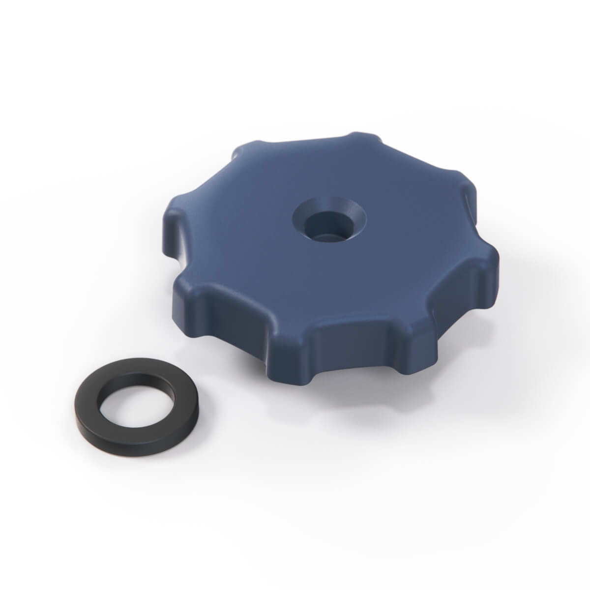 Audi 80 90 4000 Quattro B2 Seat Backrest Adjustment Wheel Knob All Colours (811881671) — view 4
