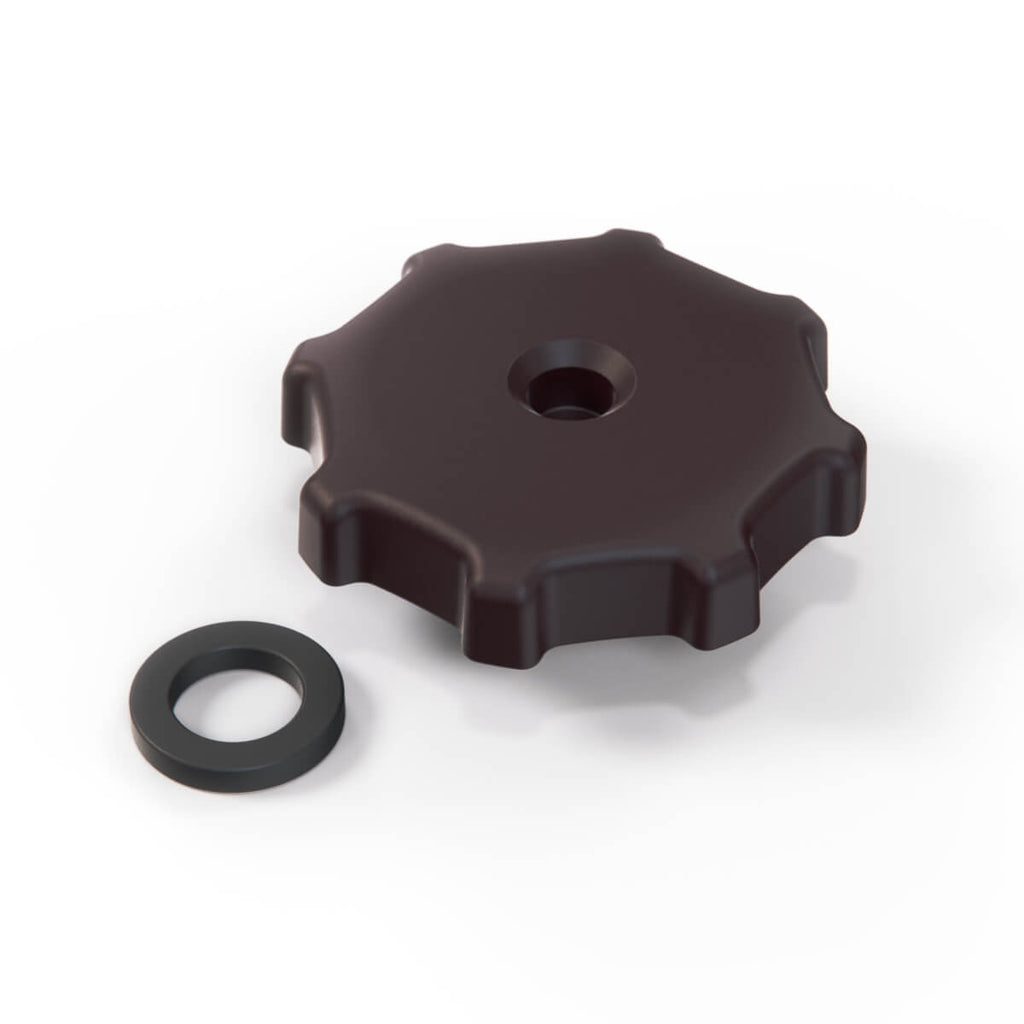 Audi 80 90 4000 Quattro B2 Seat Backrest Adjustment Wheel Knob All Colours (811881671) — view 5