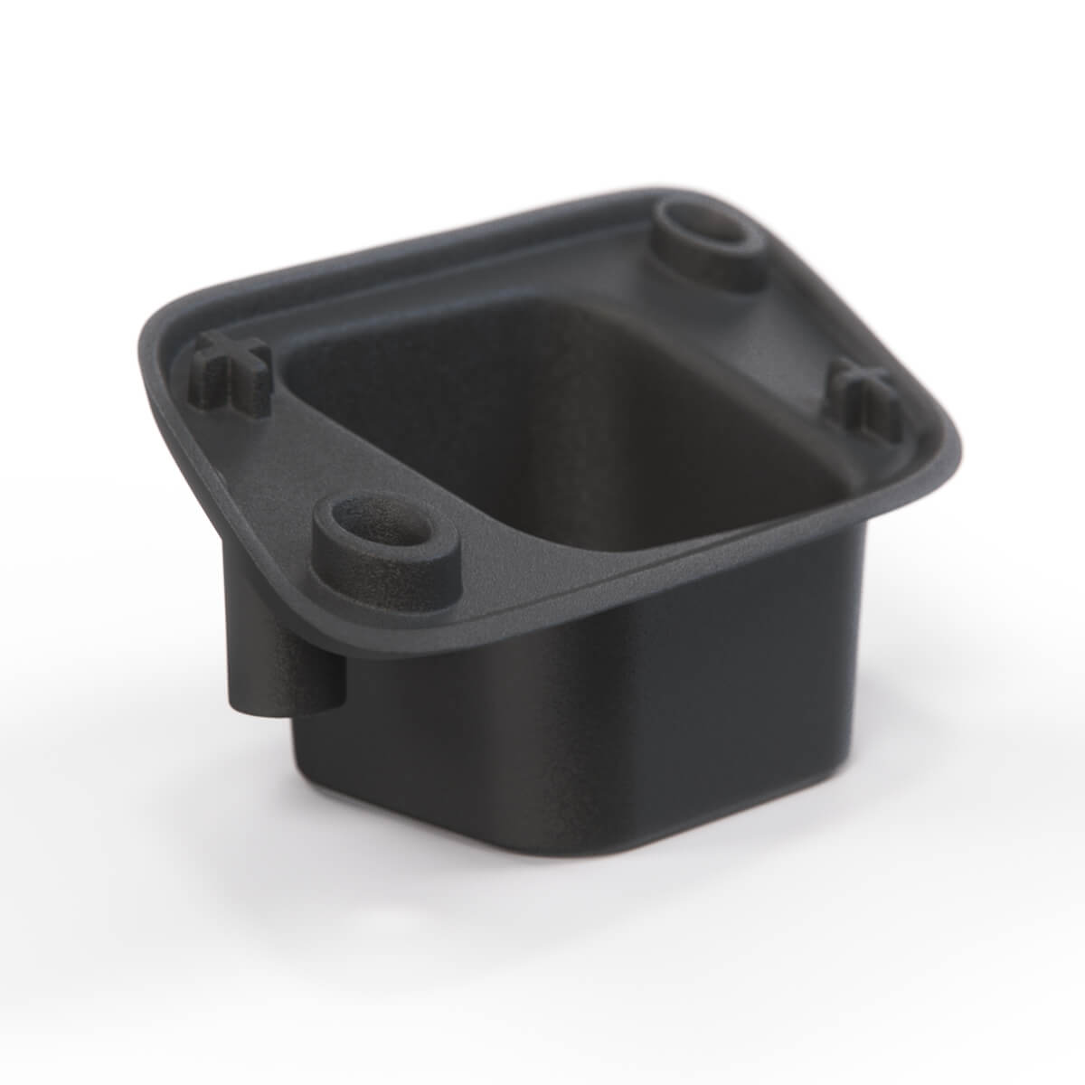 Audi A4 B6 Headlight Washer Bumper Bracket Black Left or Right (8E0807737 / 8E0807738) — view 2