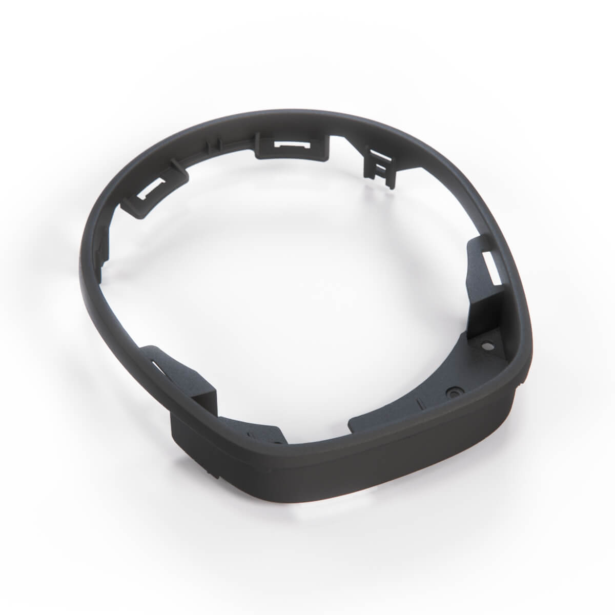 Audi R8 Shifter Trim Traction Control Switch Panel Frame Piano Black or Matte Black — view 2