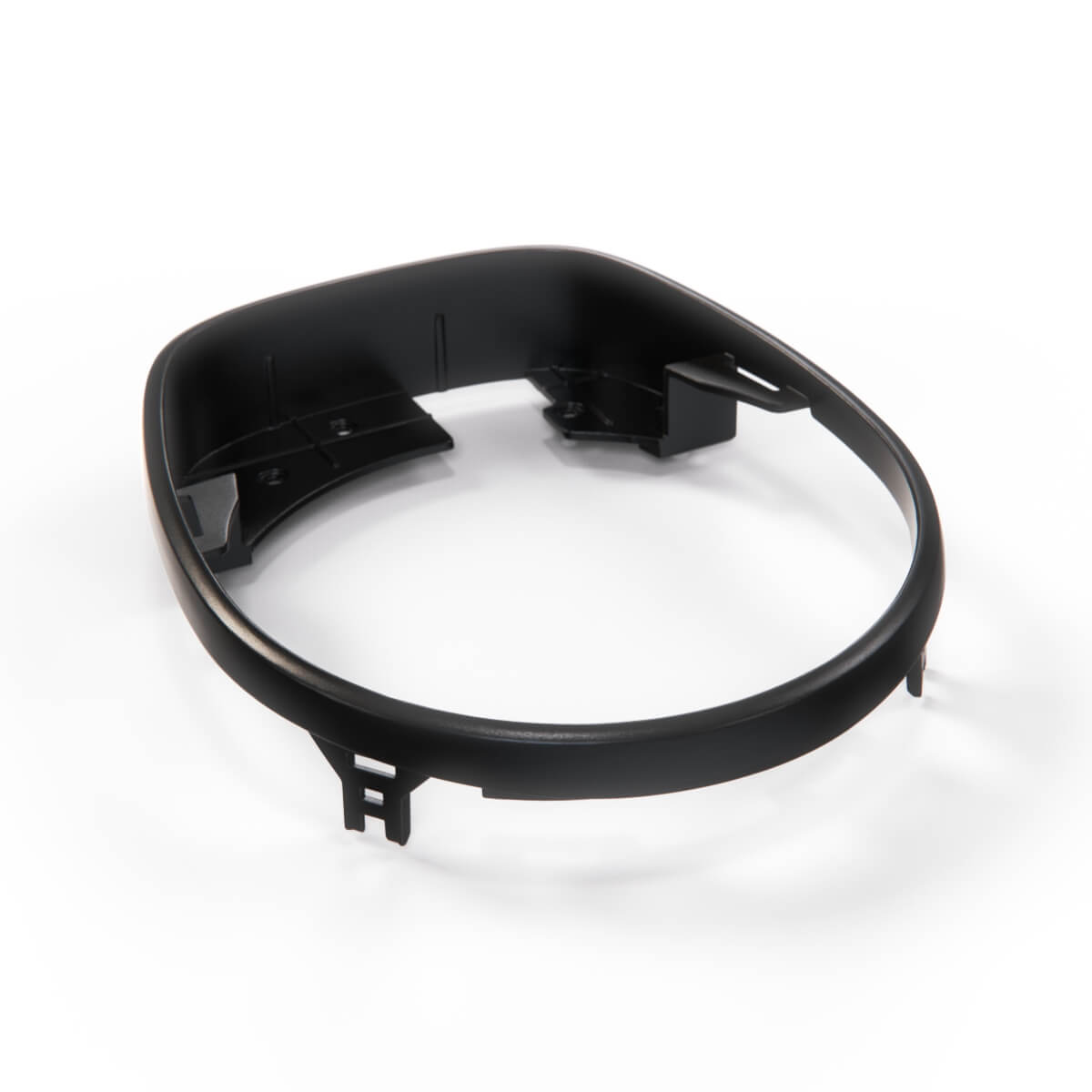 Audi R8 Shifter Trim Traction Control Switch Panel Frame Piano Black or Matte Black — view 3