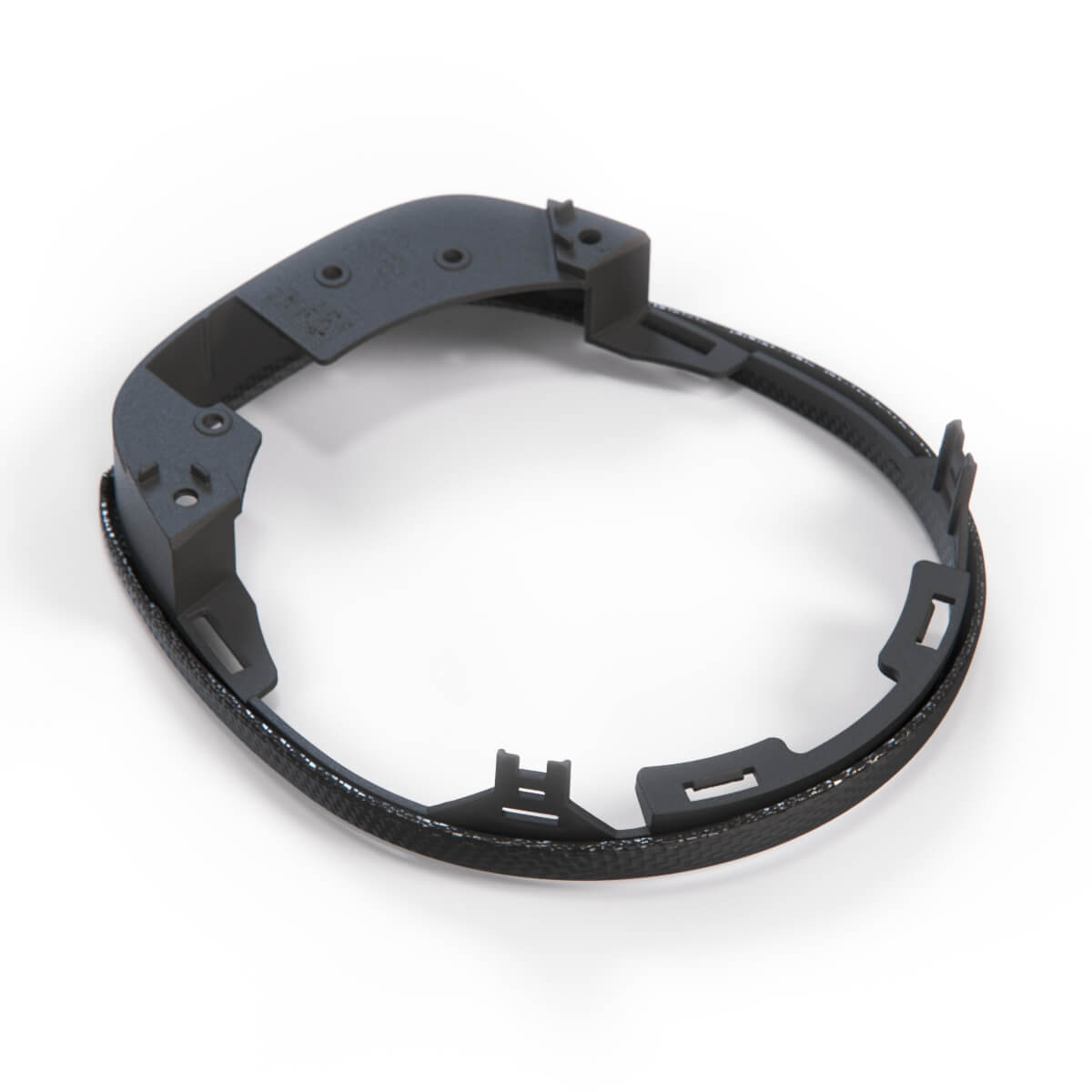 Audi R8 Carbon Fiber Shifter Trim Traction Control Switch Panel Frame (420863278A) — view 4