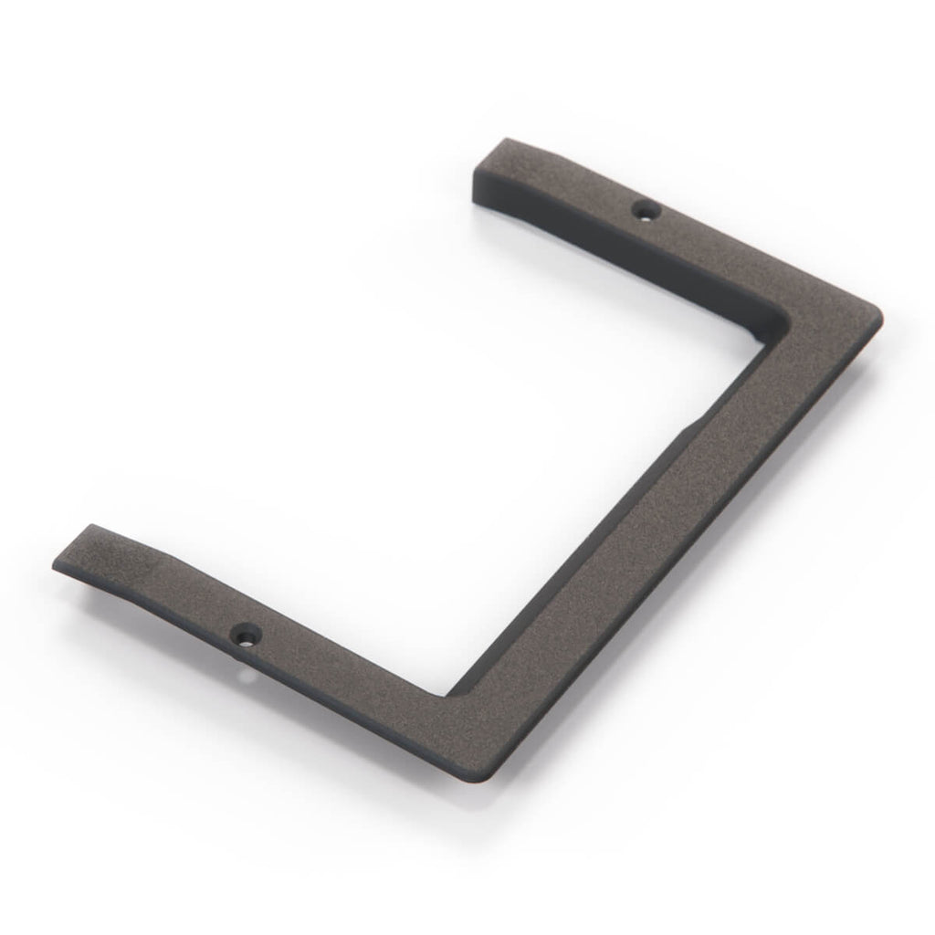 BMW E23 Center Console Side Lower Air Vent Trim Black (51161848458)