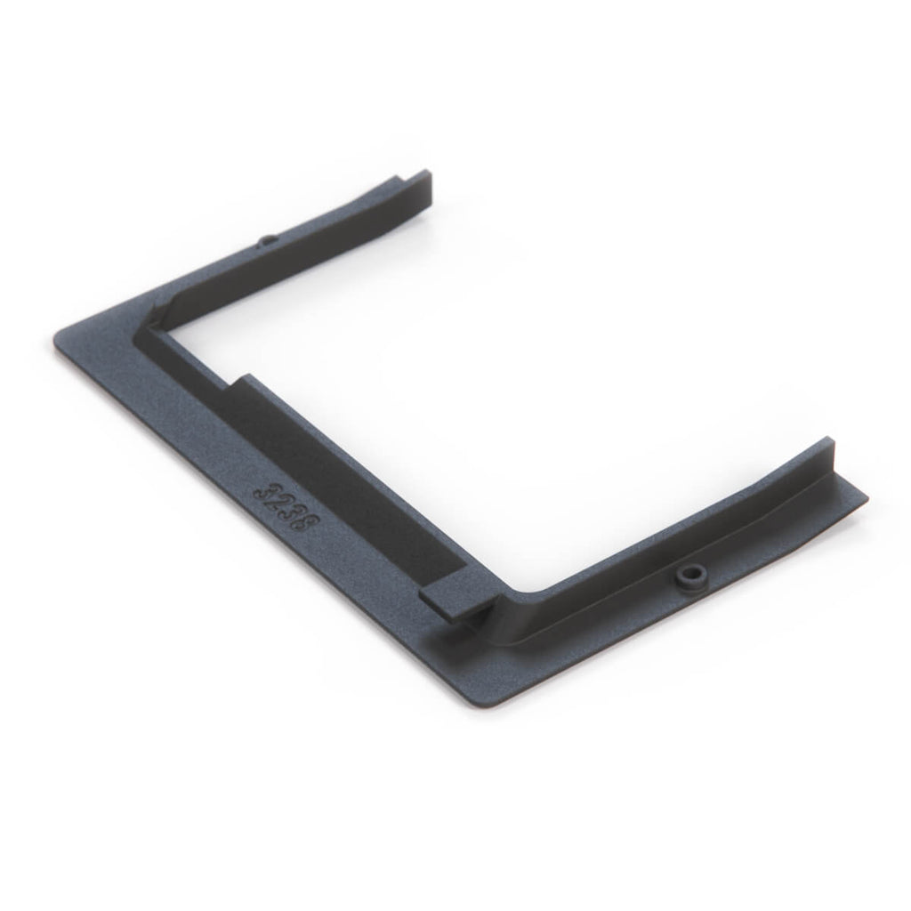 BMW E23 Center Console Side Lower Air Vent Trim Black (51161848458) — view 4