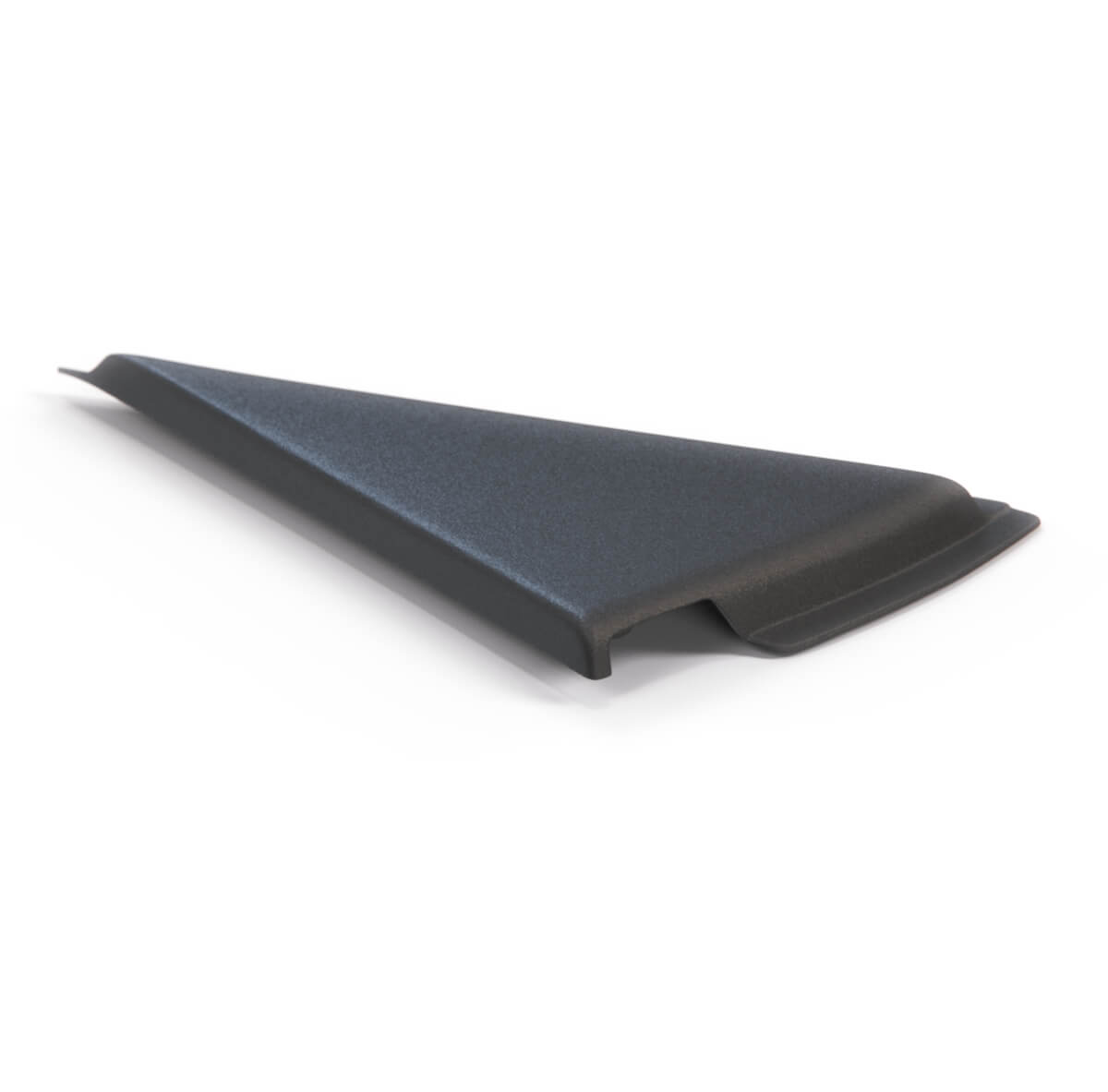 BMW E23 Inner Mirror Cover Trim Black Left or Right (51321852219 / 51321852220) — view 2