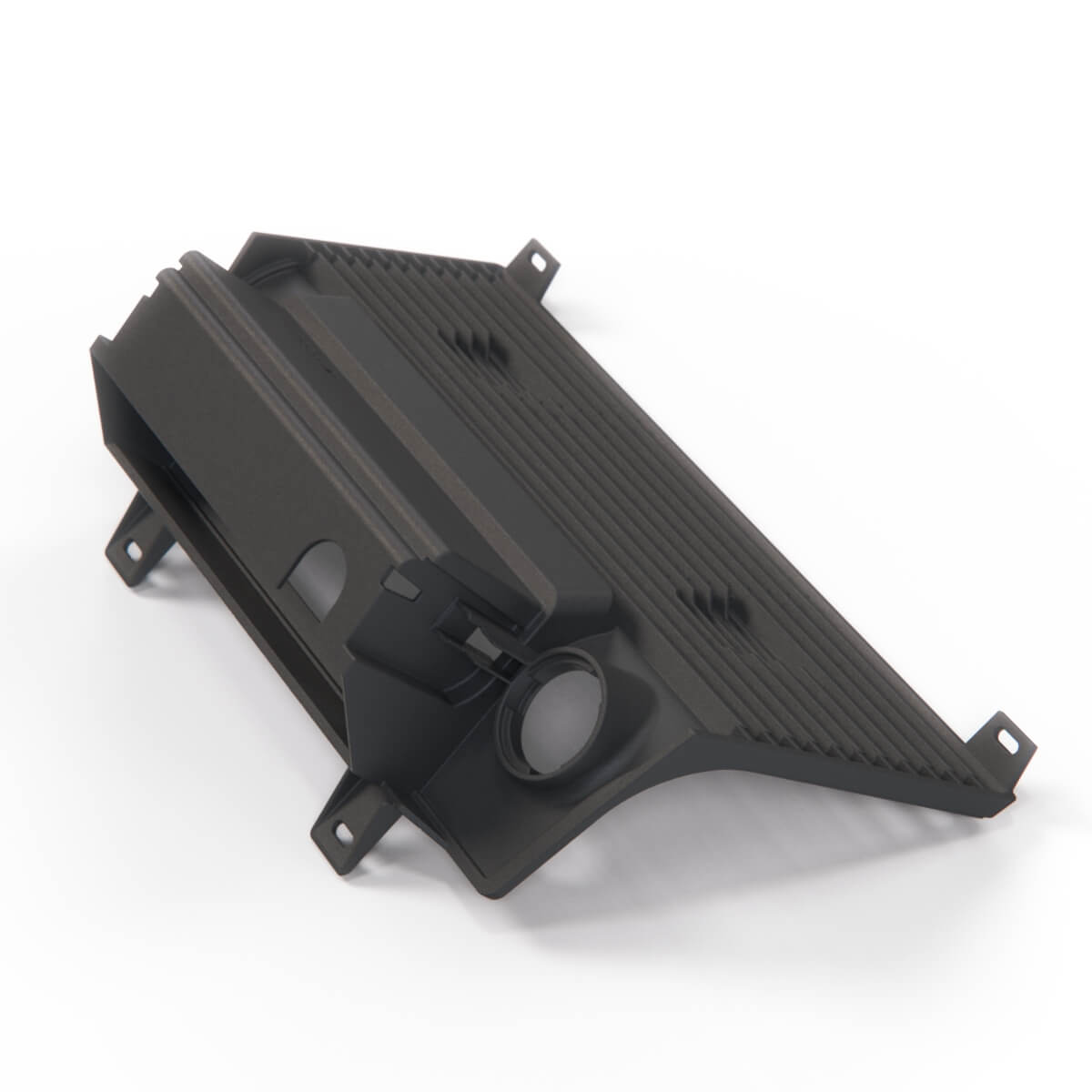 BMW E24 Center Console Ashtray Panel LHD or RHD Black (51161884012) — view 4