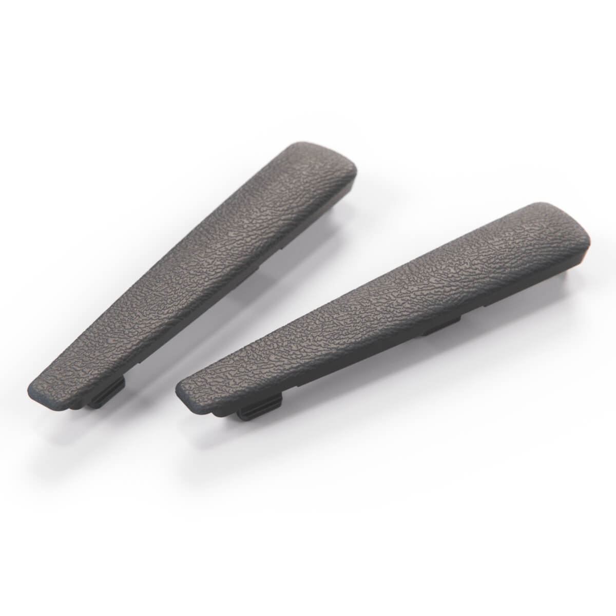 BMW E12 E3 E9 Window Crank Cover Trim Set of 2 (51321801003) — view 3
