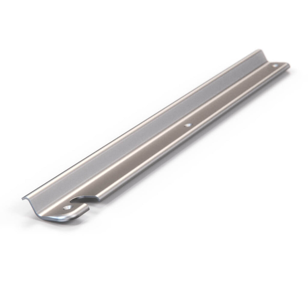 BMW E3 E9 Front Seat Rail Cover Trim Chrome Left or Right (52101804111 / 52101804112) — view 2