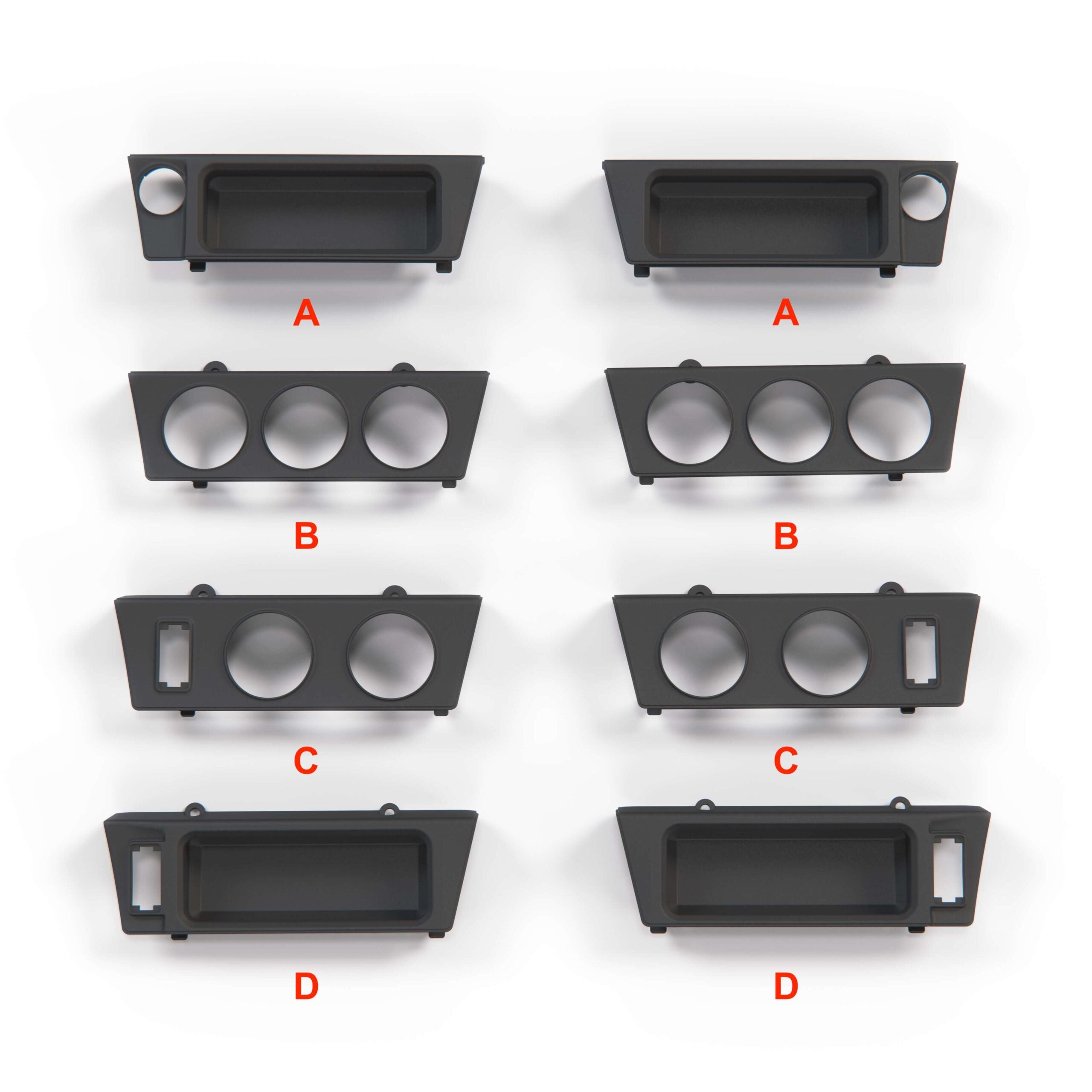 BMW E30 Ashtray Custom Coin Tray LHD or RHD 4 Types Black (51161906887) — view 6