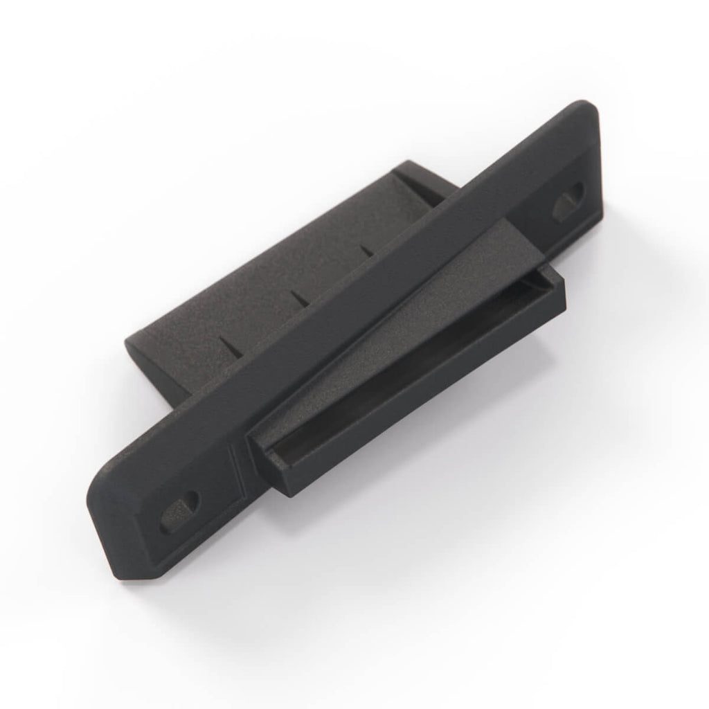 BMW E30 Baur Hardtop Bracket Black Left or Right (54210006343 / 54210006344) — view 2