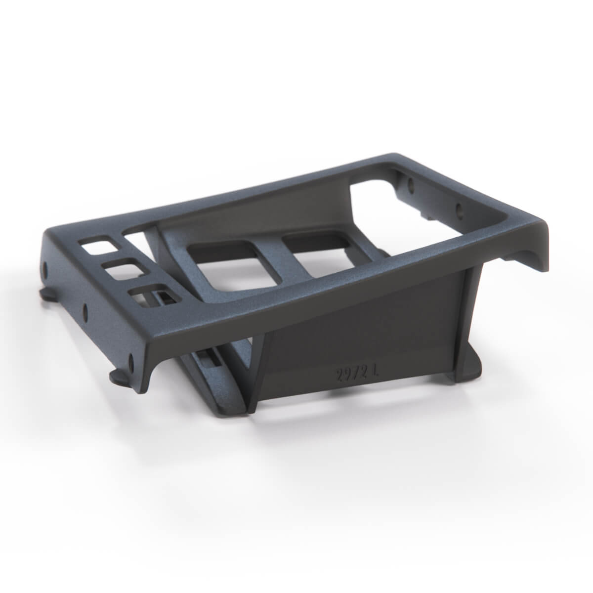 BMW E31 Front Bumper Bracket Black Left or Right (51111940735 / 51111940736) — view 2