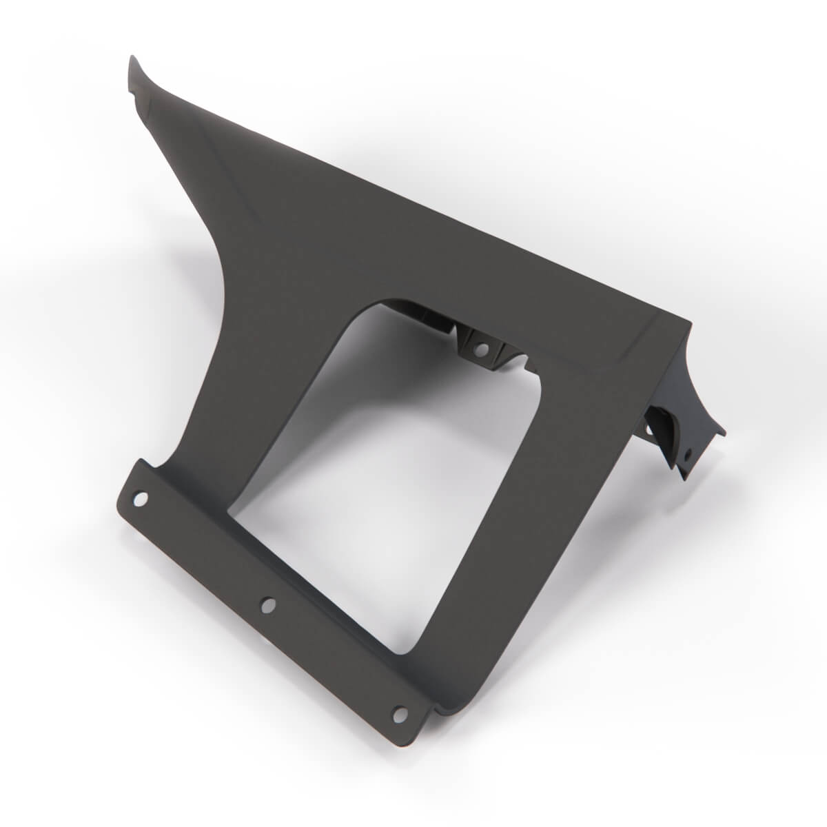 BMW E31 Front Bumper Bracket Black Left or Right (51111940735 / 51111940736) — view 5