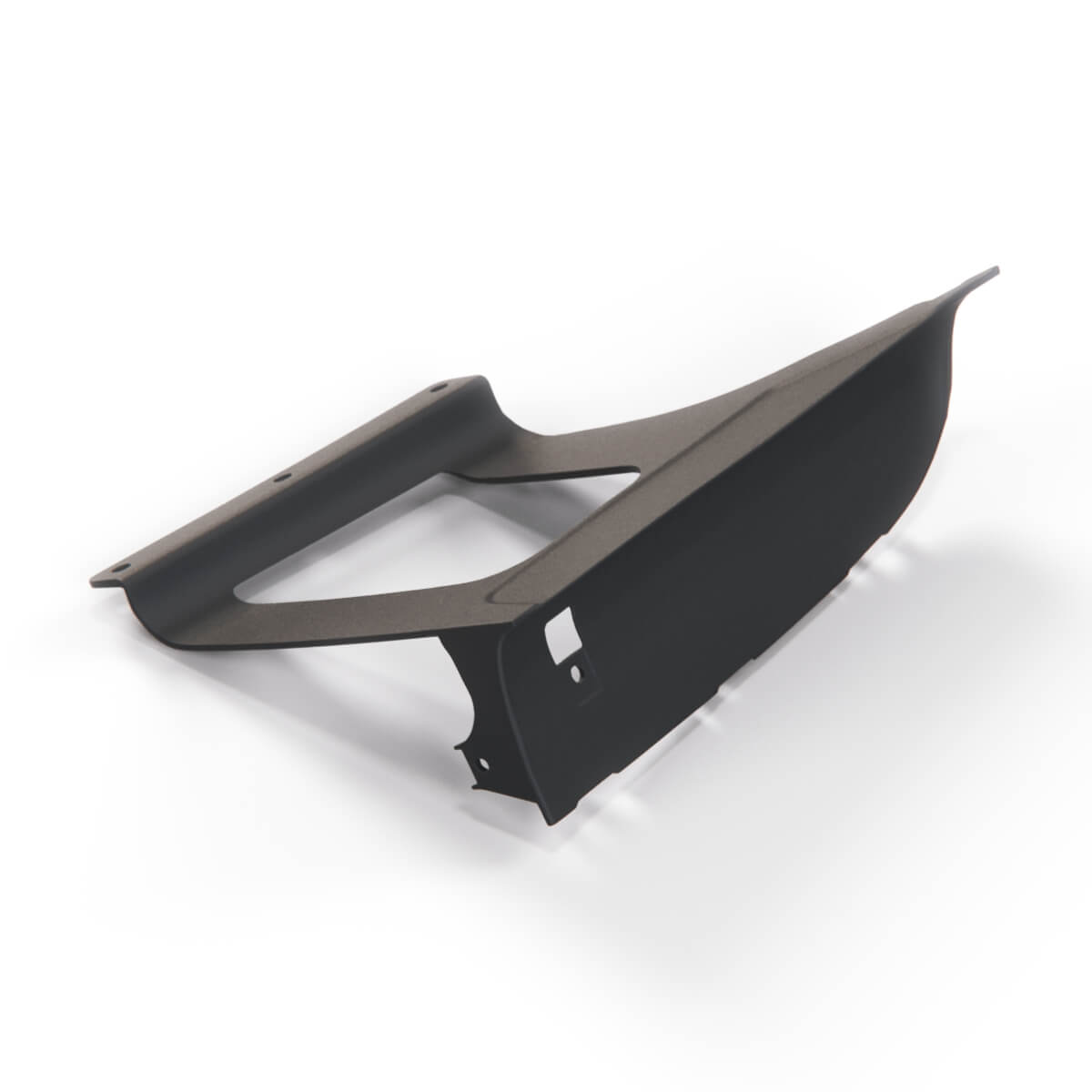 BMW E31 Front Bumper Bracket Black Left or Right (51111940735 / 51111940736) — view 6